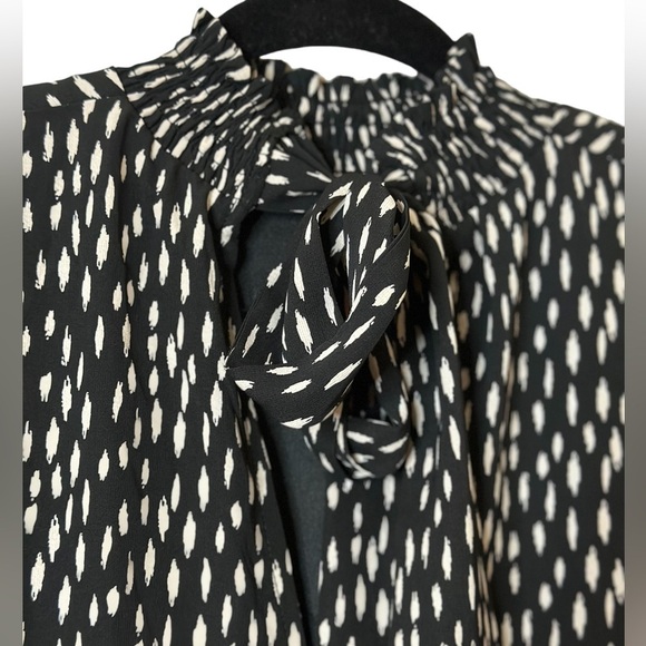 Loveriche Long Sleeves Dress Women’s size S Black/cream - Picture 9 of 12